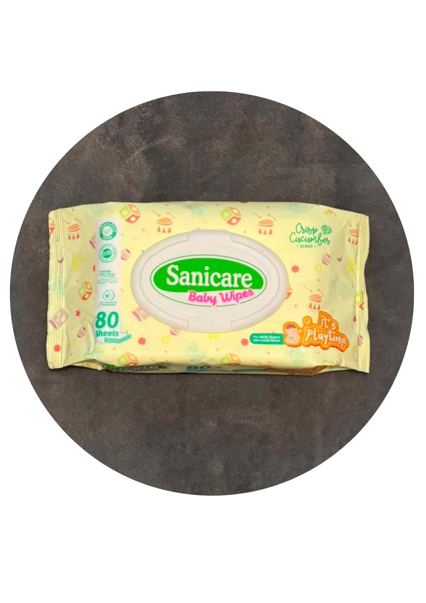 BGTK Sanicare Wipes 80's
