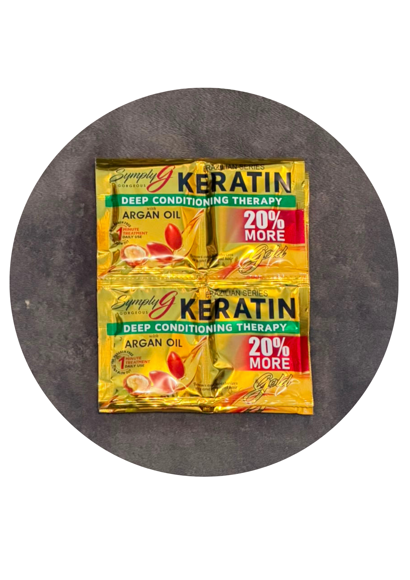 BGTK Keratin with Argan Oil 22ml 6pcs
