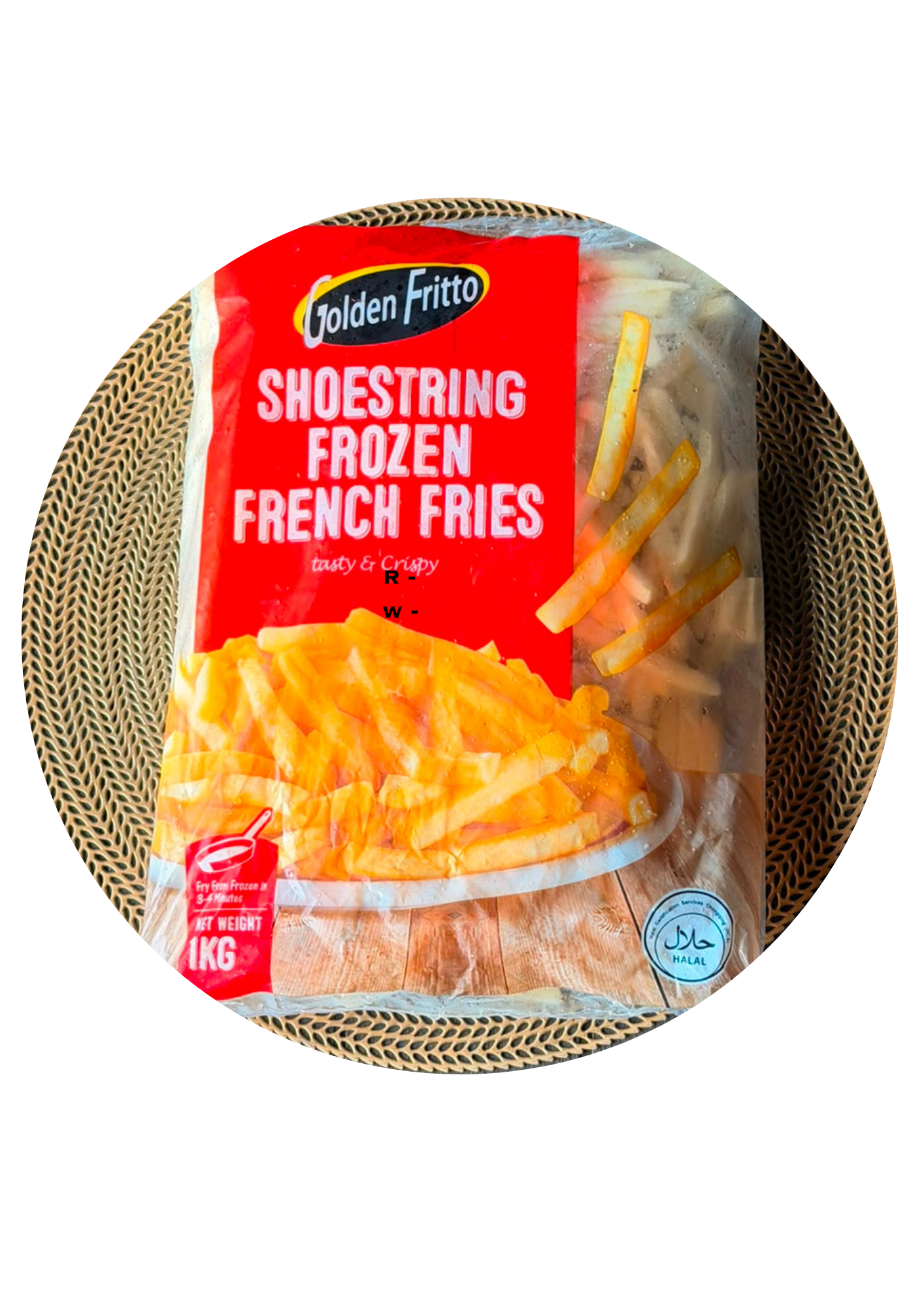 AFR Golden Fritto French Fries 1kg