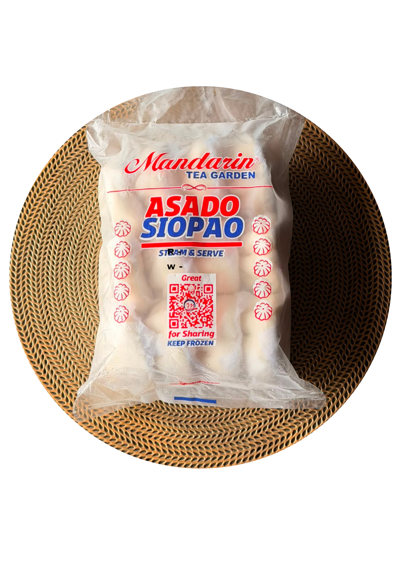 AFR Mandarin Asado Siopao 12pcs